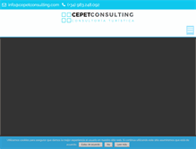 Tablet Screenshot of cepetconsulting.com
